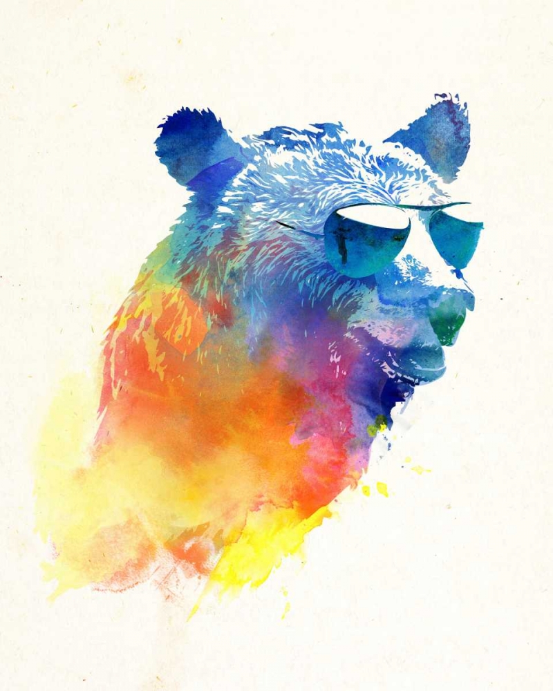 Sunny Bear art print by Robert Farkas for $57.95 CAD