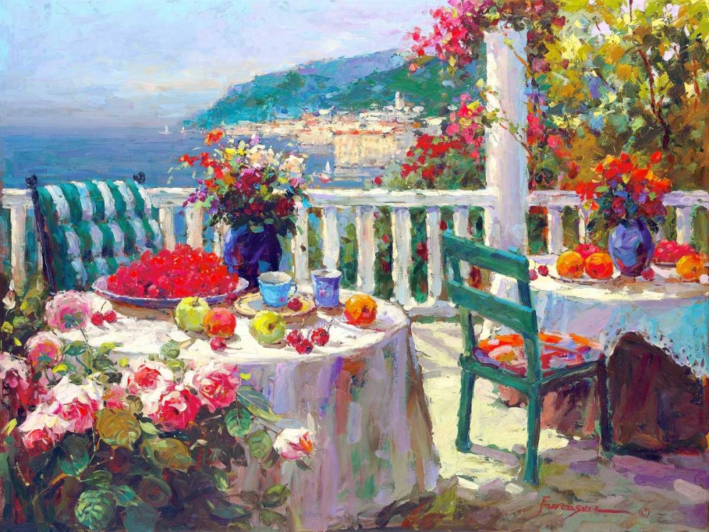 Terrace Brunch art print by Furtesen for $57.95 CAD
