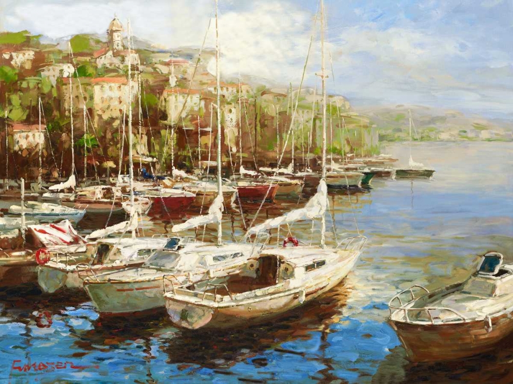 Harbor Bay art print by Furtesen for $57.95 CAD