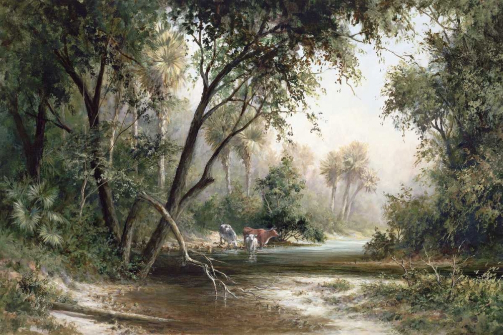 Forked Creek art print by Art Fronckowiak for $57.95 CAD