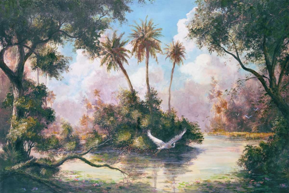 Glades Hammock art print by Art Fronckowiak for $57.95 CAD