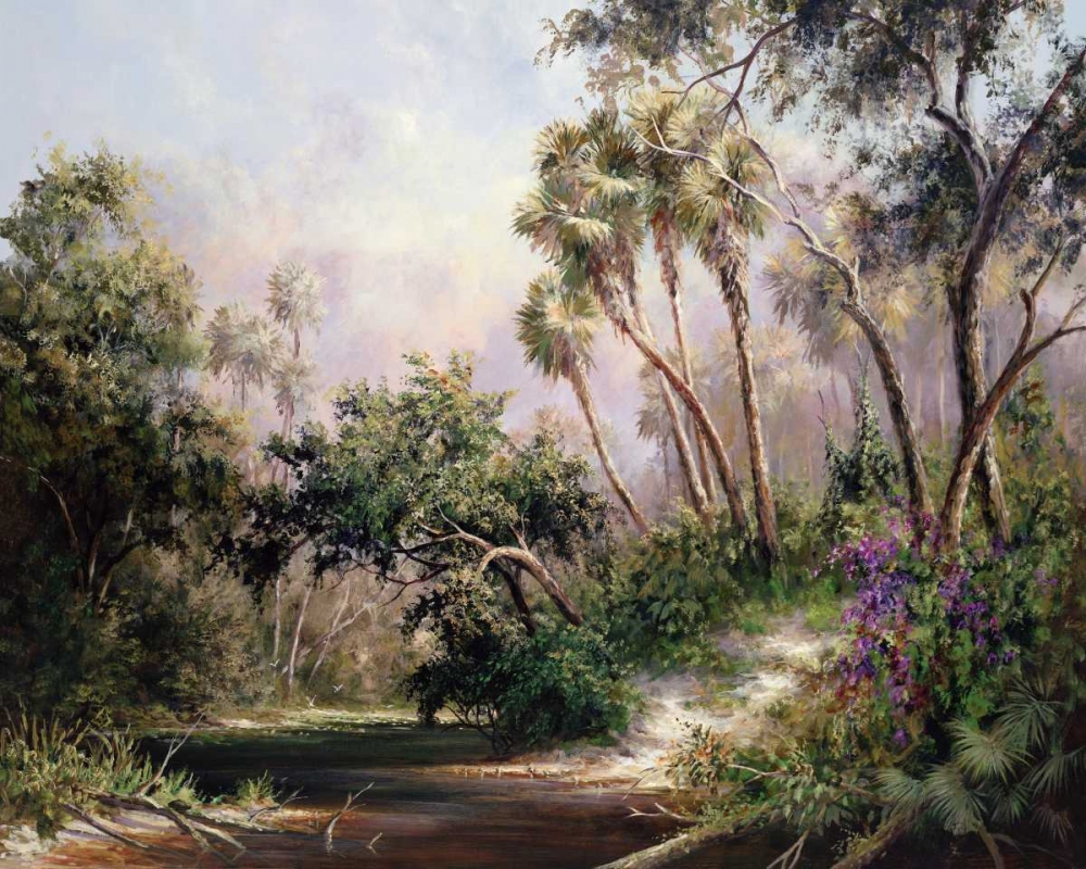 Myakka River Scene art print by Art Fronckowiak for $57.95 CAD