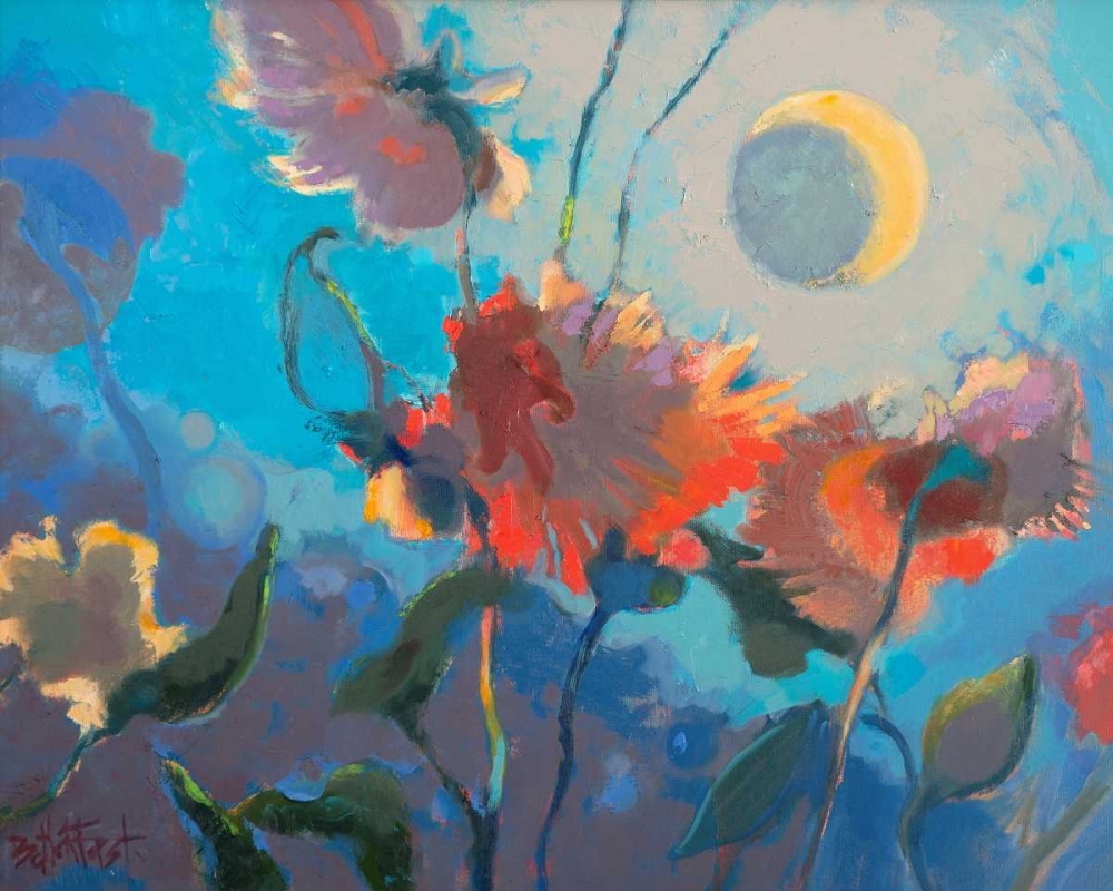 Dahlia Moonglow art print by Beth A. Forst for $57.95 CAD