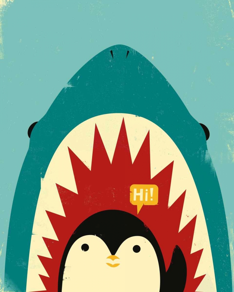 Hi! art print by Jay Fleck for $57.95 CAD