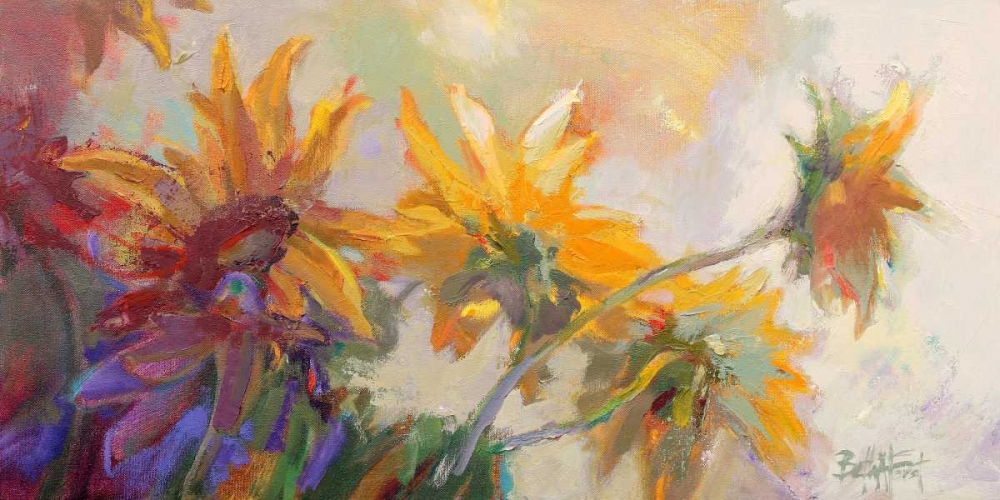 Three Long Blossoms art print by Beth A. Forst for $57.95 CAD