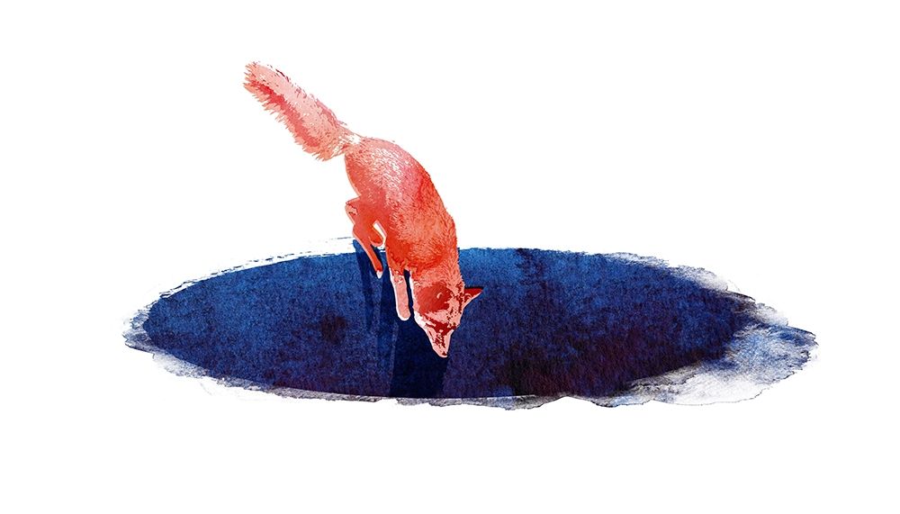 Jump Into Nowhere art print by Robert Farkas for $57.95 CAD