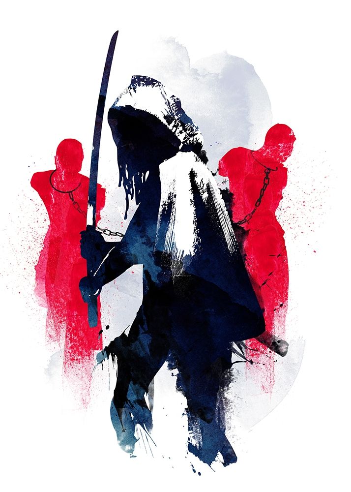 Michonne art print by Robert Farkas for $57.95 CAD