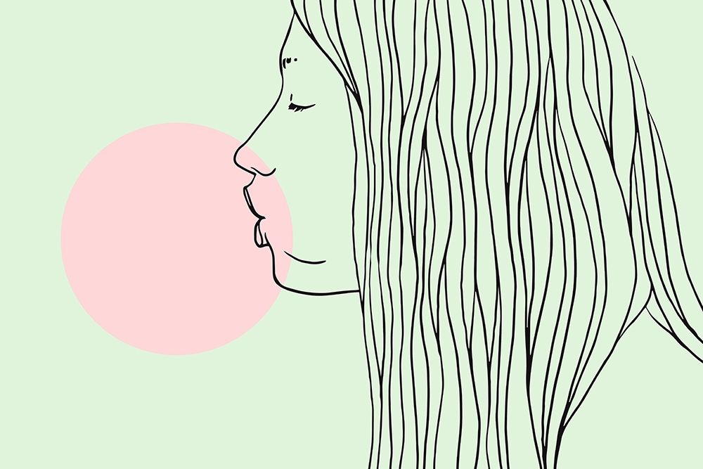 Pink Bubble Gum art print by Robert Farkas for $57.95 CAD