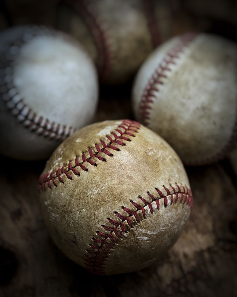 Old Baseball art print by Edward M. Fielding for $57.95 CAD