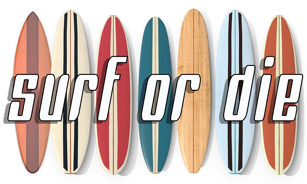 Surf of Die art print by Edward M. Fielding for $57.95 CAD