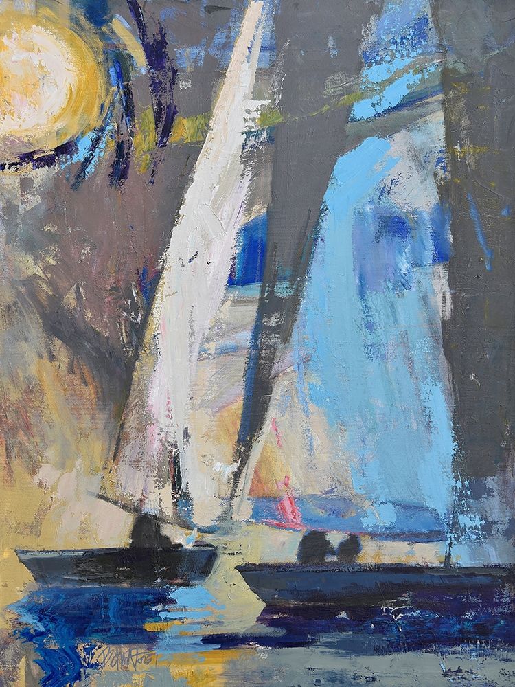 Blue Breeze Dynamics art print by Beth A. Forst for $57.95 CAD