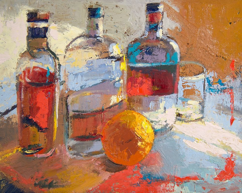 Bourbon L Orange art print by Beth A. Forst for $57.95 CAD