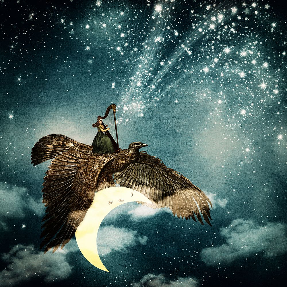 The Night Goddess art print by Paula Belle Flores for $57.95 CAD