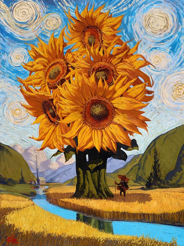In The Valley art print by Thomas Fluharty for $57.95 CAD