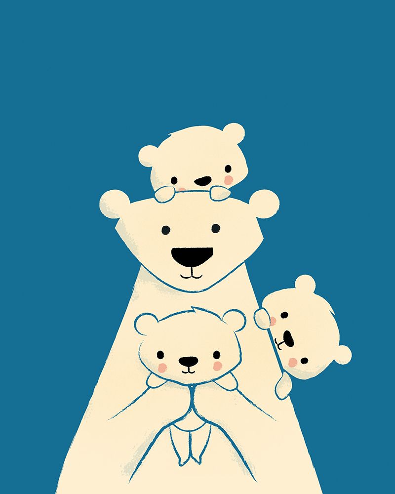 Papa Bear art print by Jay Fleck for $57.95 CAD