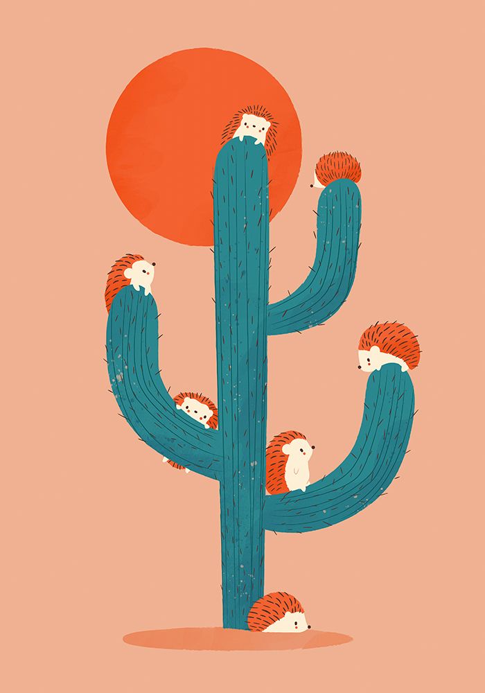 Prickly art print by Jay Fleck for $57.95 CAD