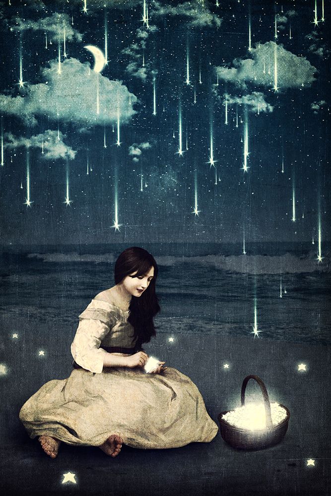 A Basket of Wishes art print by Paula Belle Flores for $57.95 CAD