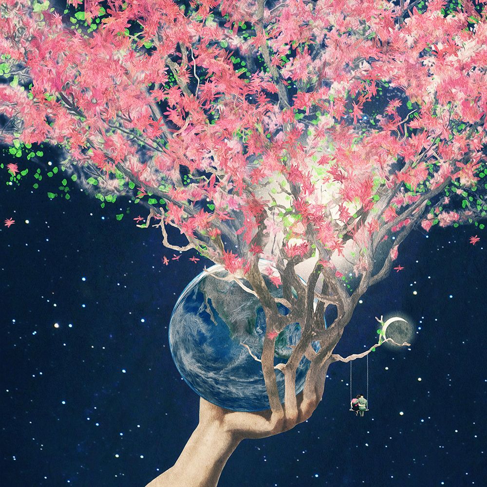 Love Makes The Faith Bloom art print by Paula Belle Flores for $57.95 CAD