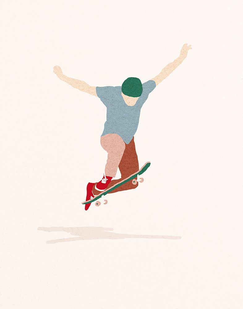 Skate Non-Comply art print by Robert Farkas for $57.95 CAD
