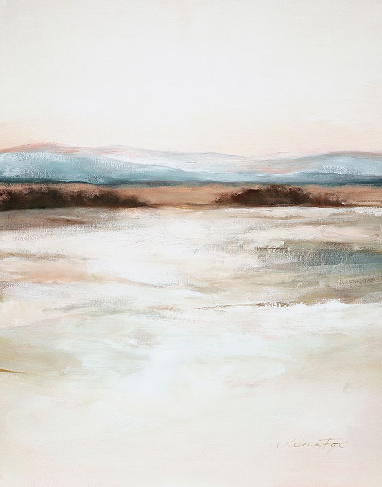 Distant Blues art print by Rebecca Fox for $57.95 CAD
