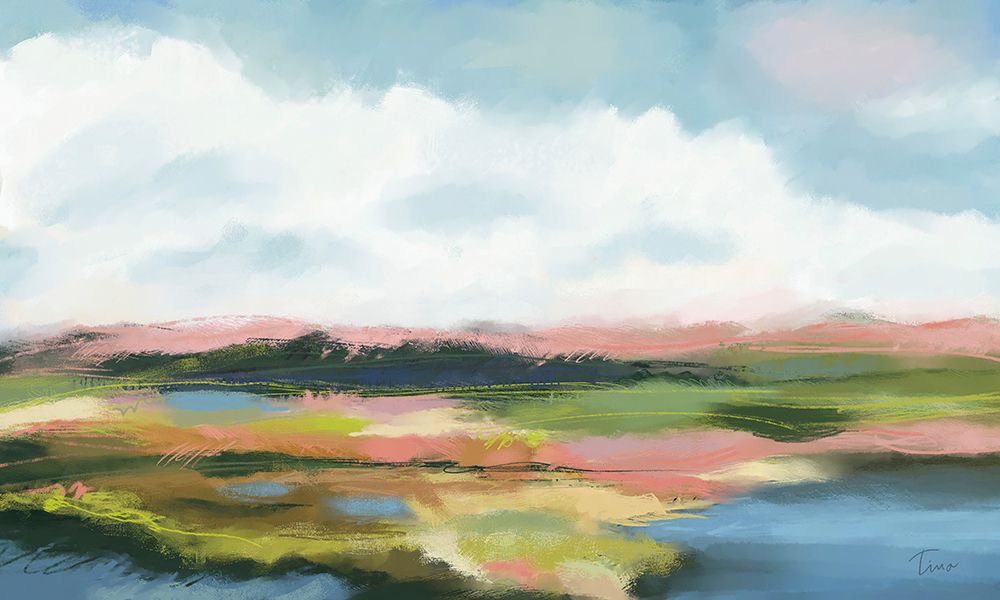 Marsh Scenic art print by Tina Finn for $57.95 CAD