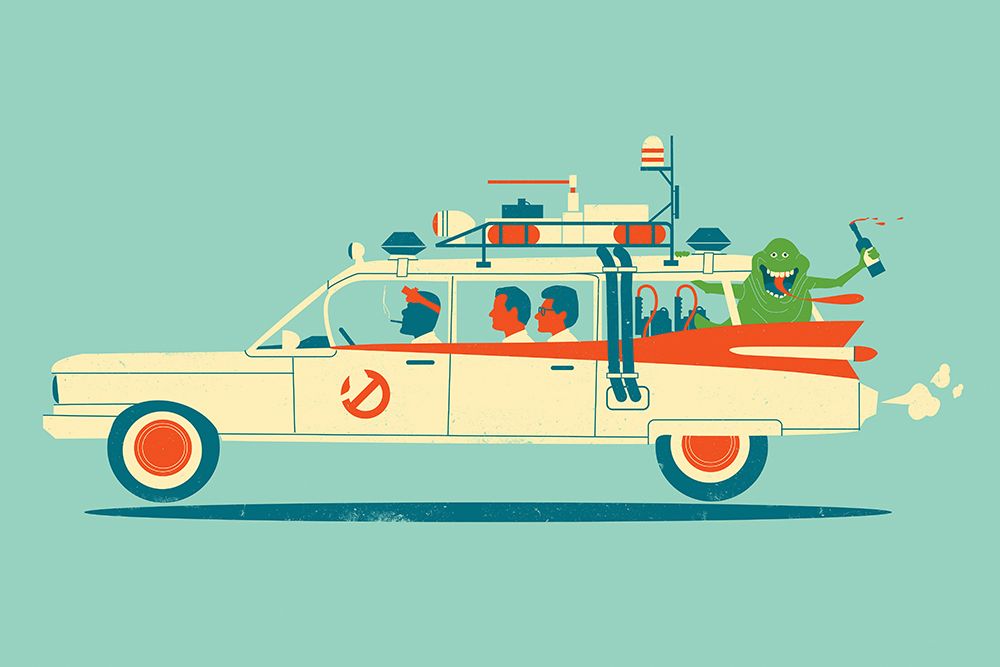Party In The Back art print by Jay Fleck for $57.95 CAD