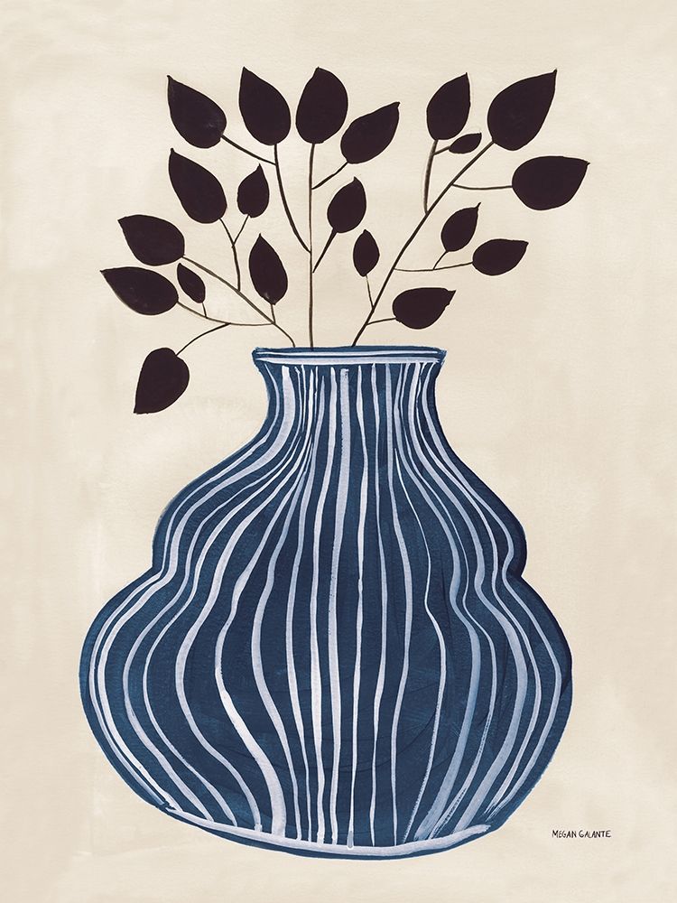 Lapis Vase art print by Megan Galante for $57.95 CAD