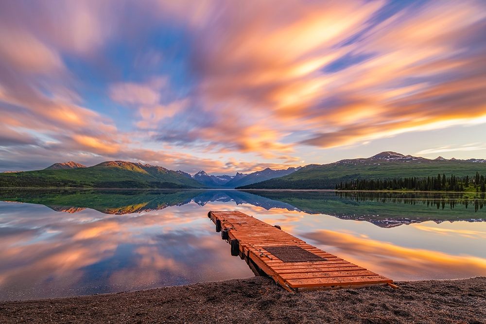 Alaska Lodge art print by Bruce Getty for $57.95 CAD