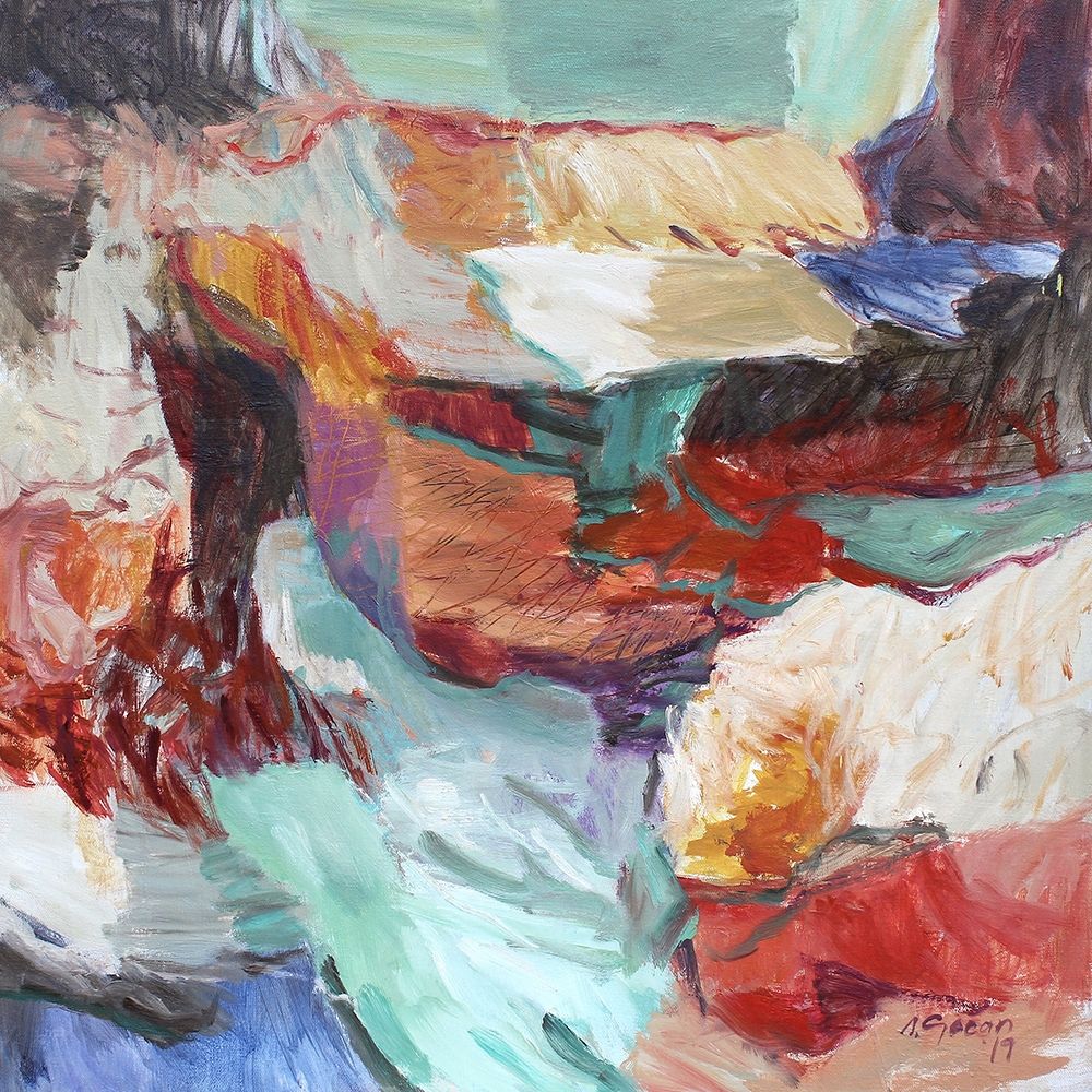 Mountain Lake art print by Simona Gocan for $57.95 CAD