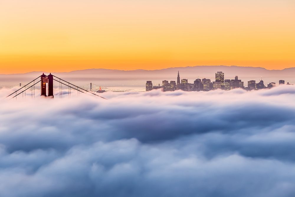 Morning Fog art print by Dave Gordon for $57.95 CAD