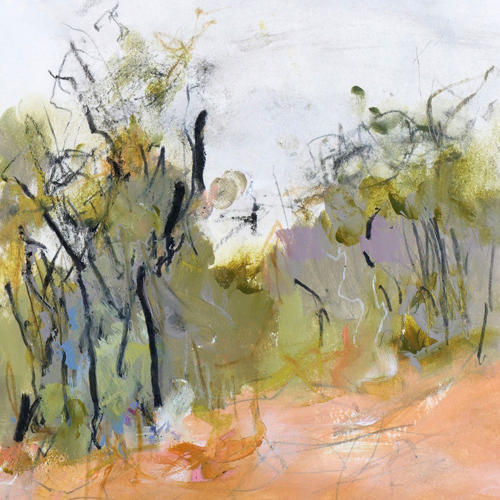 Fire Trail to Hanging Rock art print by Ann Gordon for $57.95 CAD