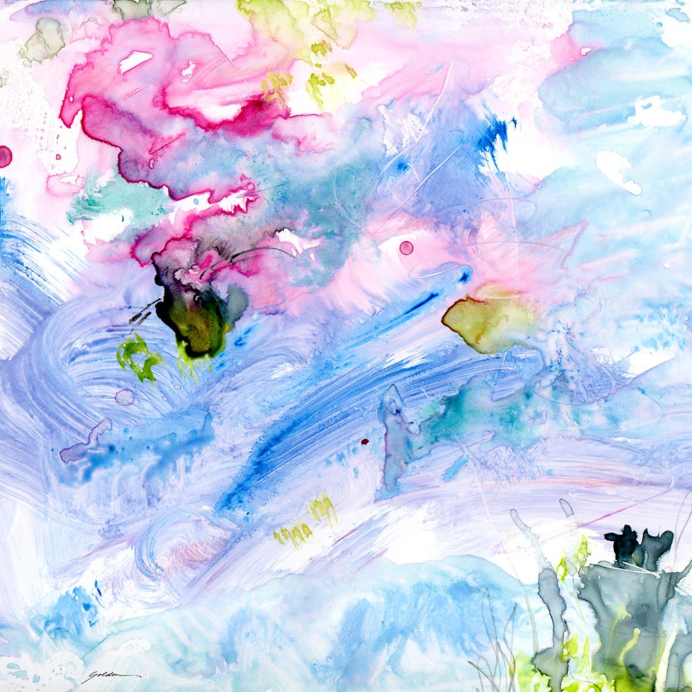 Violet Waters art print by Sheila Golden for $57.95 CAD