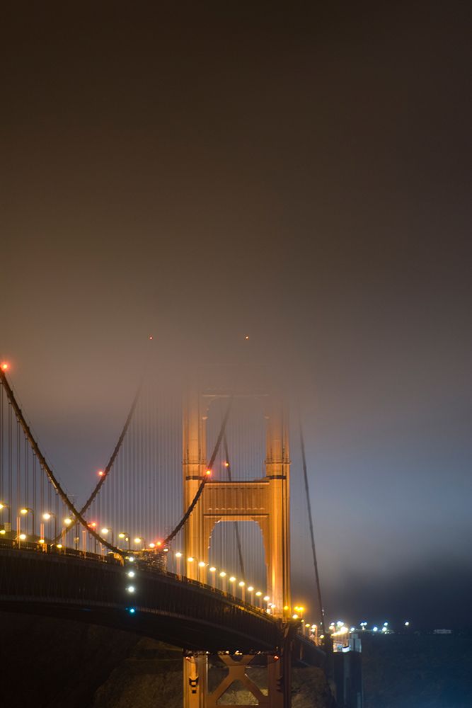 Golden Gate in Fog art print by GS Photo for $57.95 CAD