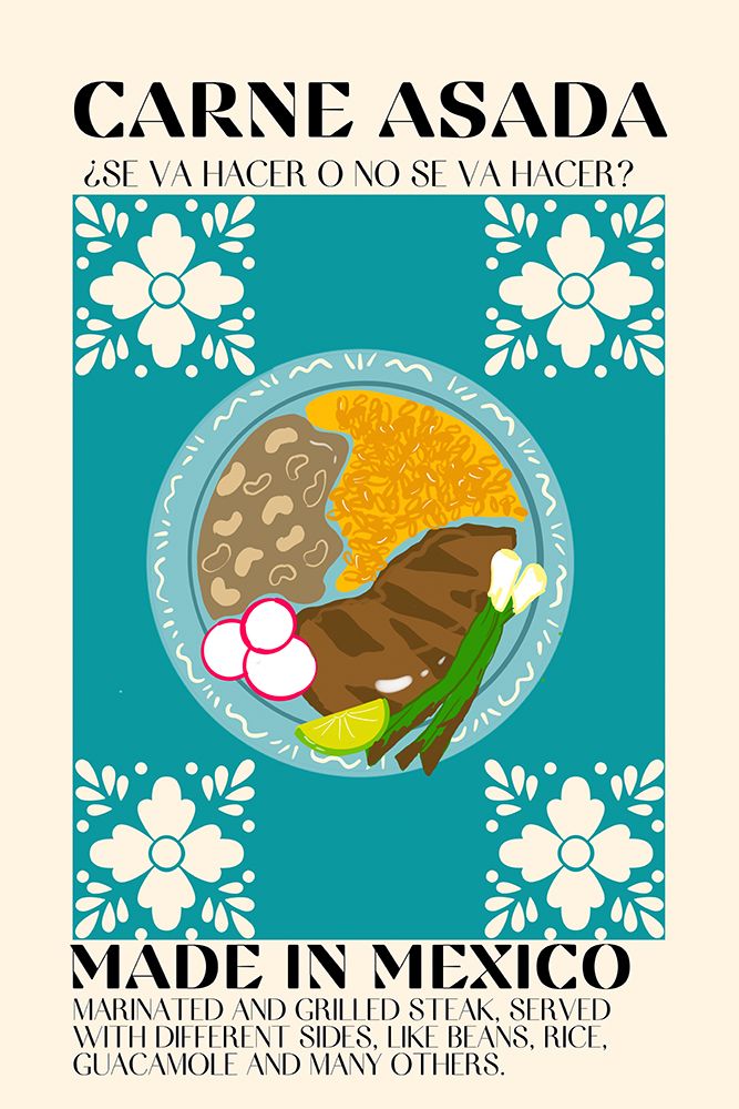 Carne Asada art print by Gaec Studio for $57.95 CAD