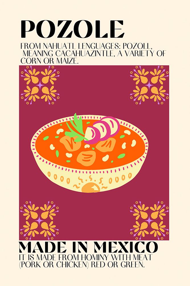 Pozole art print by Gaec Studio for $57.95 CAD