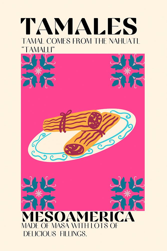 Tamales art print by Gaec Studio for $57.95 CAD