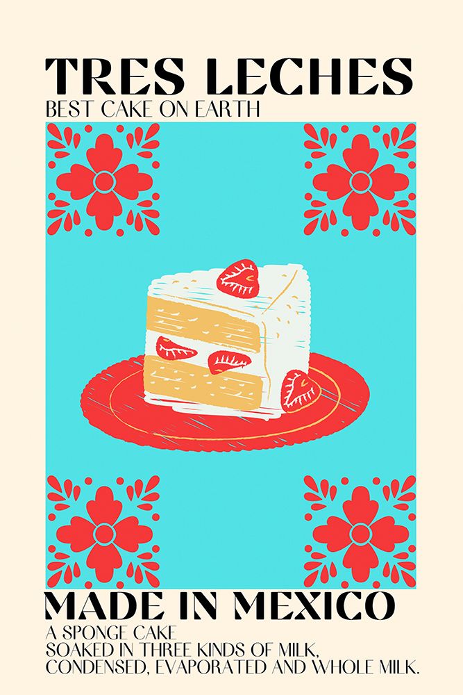 Tres Leches art print by Gaec Studio for $57.95 CAD