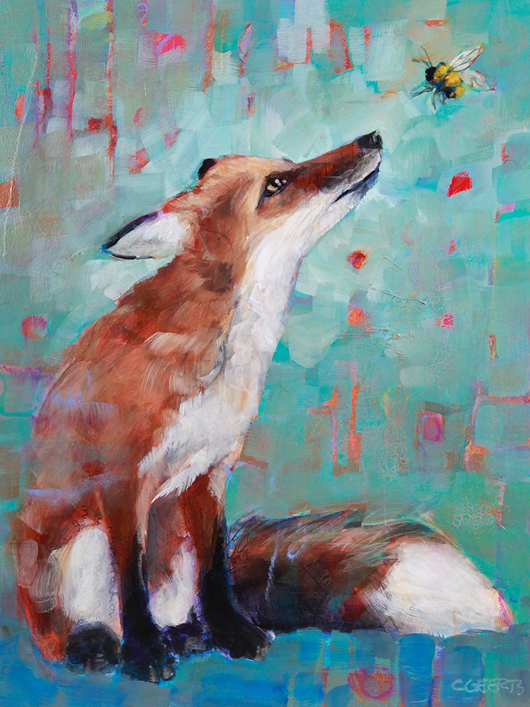 Stopping To Talk art print by Connie Geerts for $57.95 CAD