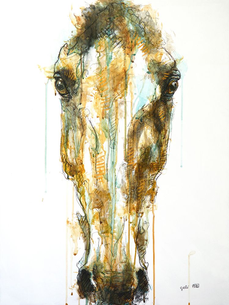 Face to Face 11 art print by Benedicte Gele for $57.95 CAD