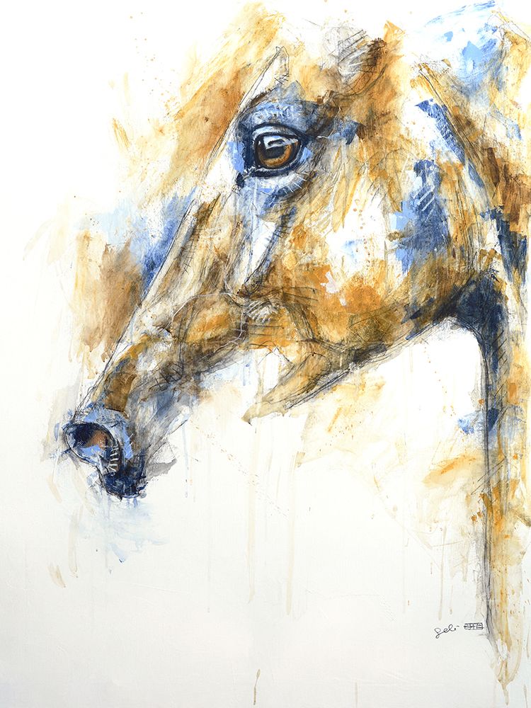Expression 23 art print by Benedicte Gele for $57.95 CAD