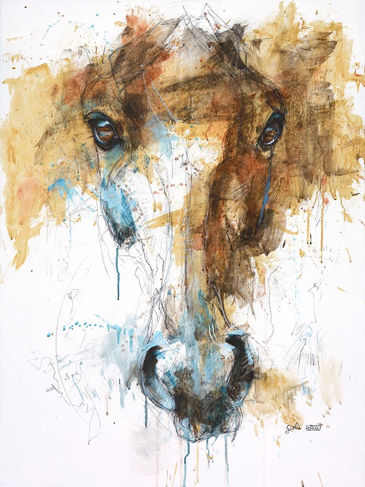 Face to Face 61 art print by Benedicte Gele for $57.95 CAD