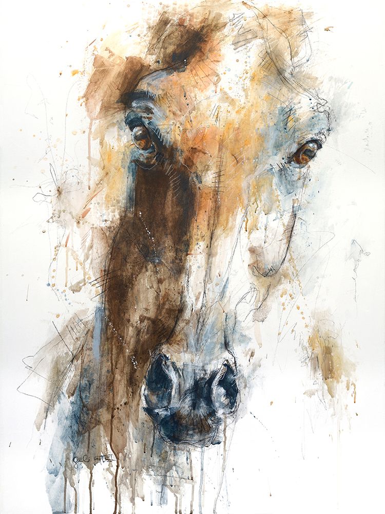 Face to Face 64 art print by Benedicte Gele for $57.95 CAD