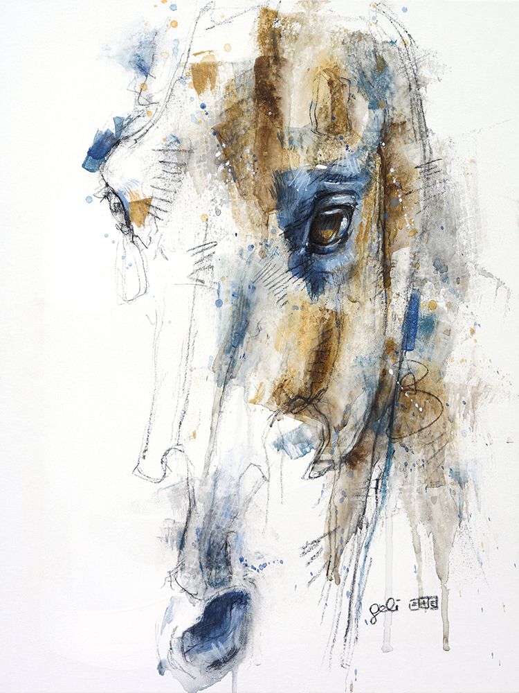 Expression 30 art print by Benedicte Gele for $57.95 CAD