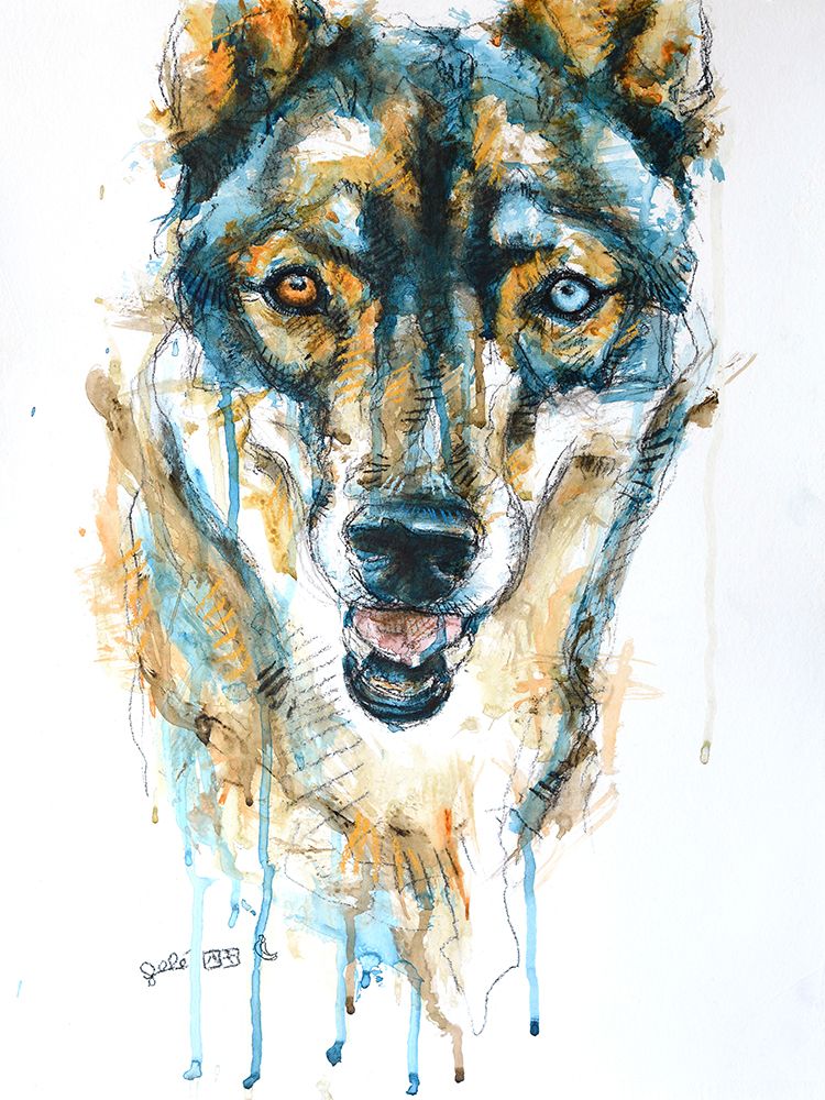 Jin art print by Benedicte Gele for $57.95 CAD