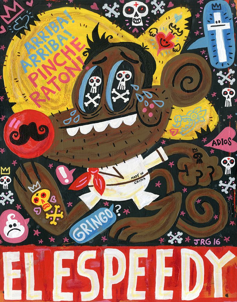 El Espeedy art print by Jorge R. Gutierrez for $57.95 CAD