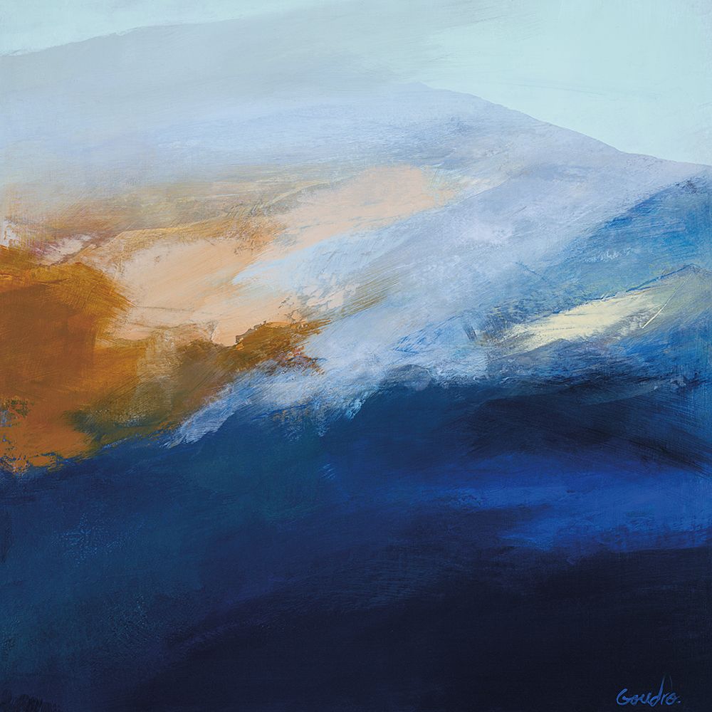 En Bleu Majeur I art print by Marie-Pierre Goudreault for $57.95 CAD