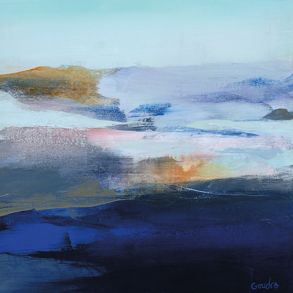 En Bleu Majeur II art print by Marie-Pierre Goudreault for $57.95 CAD