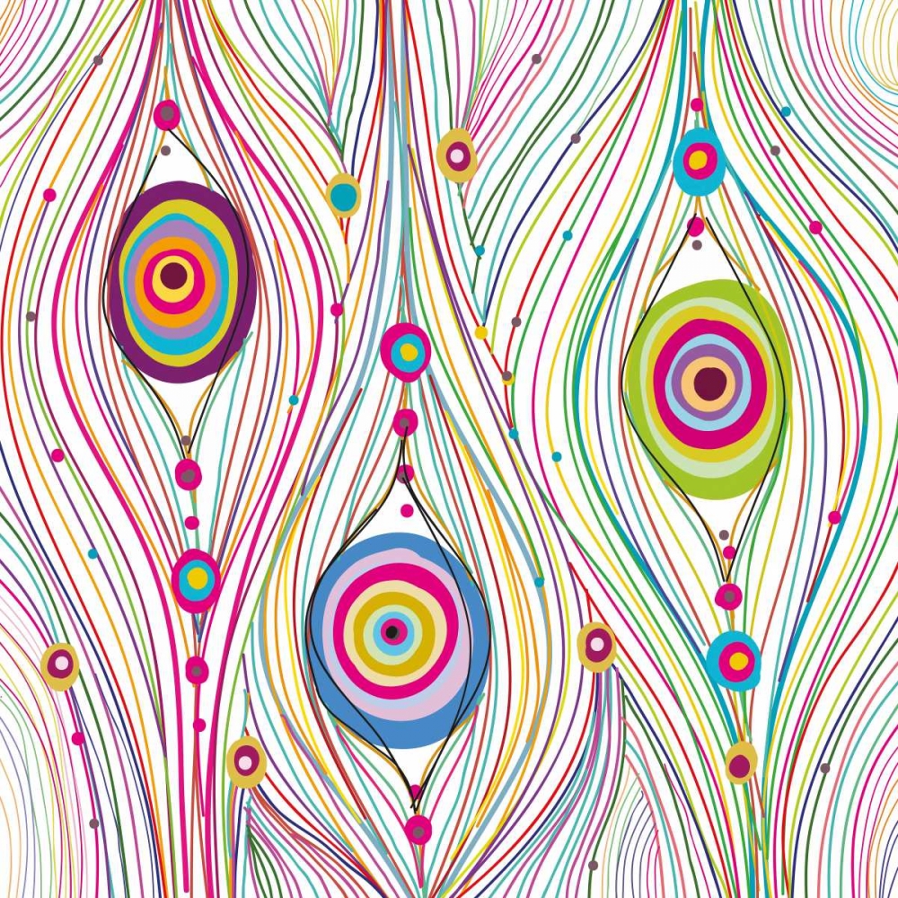 Peacock Feathers art print by GraphINC Studio for $57.95 CAD
