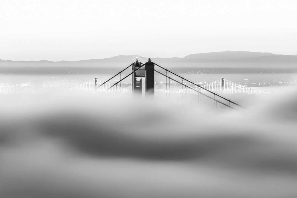 Across the Bay BW art print by Dave Gordon for $57.95 CAD