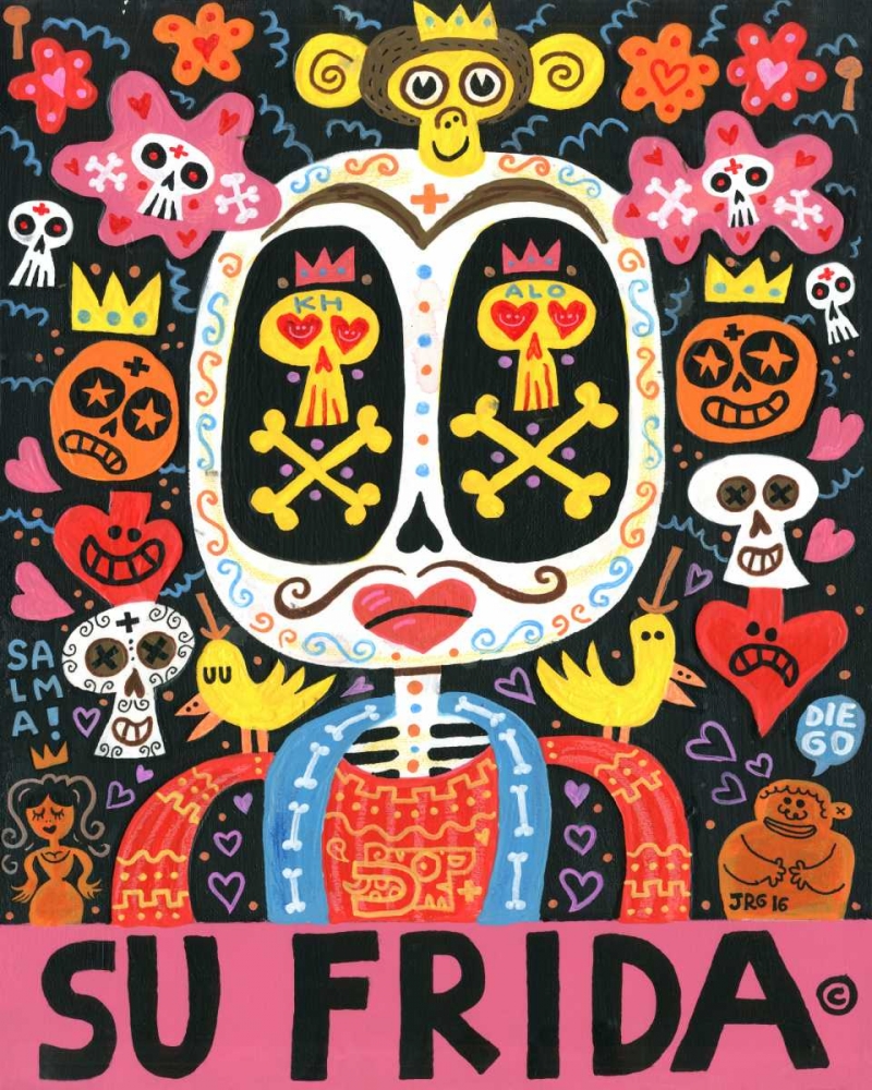 Dolor Feliz Gracias art print by Jorge R. Gutierrez for $57.95 CAD
